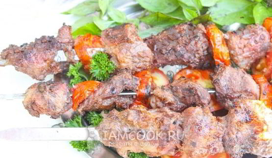 абхазский шашлык из свинины