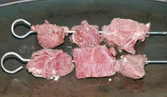 домашний шашлык из говядины