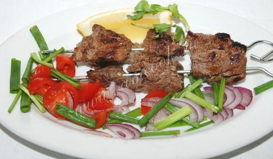 домашний шашлык из говядины