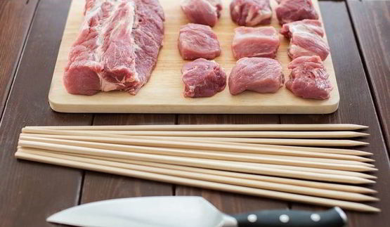 классический шашлык из свинины