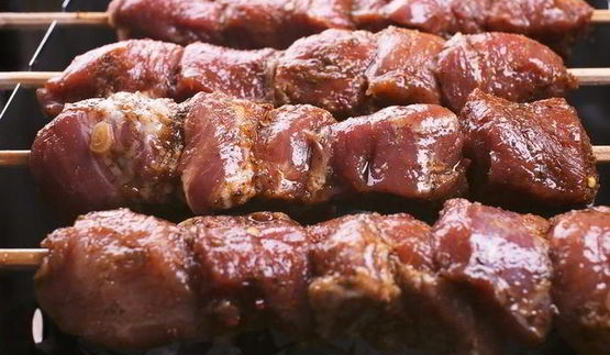 классический шашлык из свинины