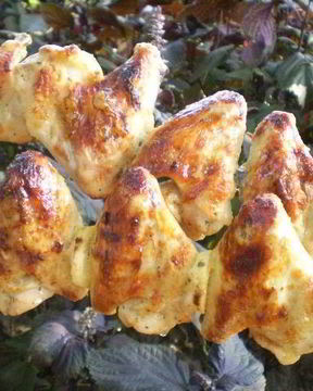 Куриный шашлык на кефире