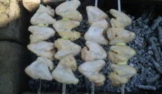 куриный шашлык на кефире