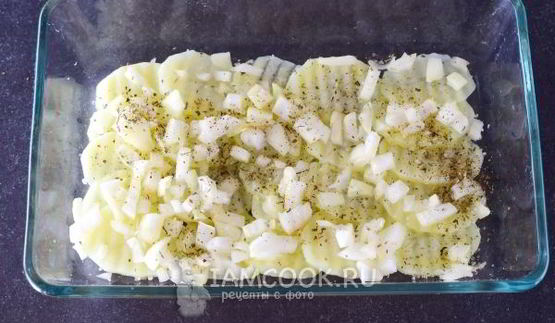 куриный шашлык с картошкой в духовке