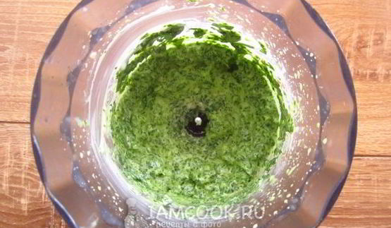 куриный шашлык в зеленом маринаде