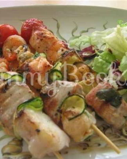 Рецепт рыбного шашлыка