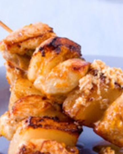 Рецепт шашлычков из индейки с арахисовым соусом