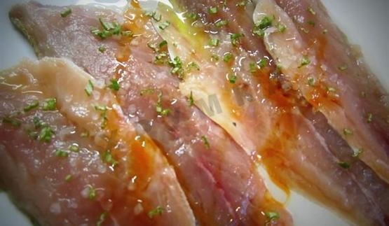 шашлычки из рыбы с медом и розмарином