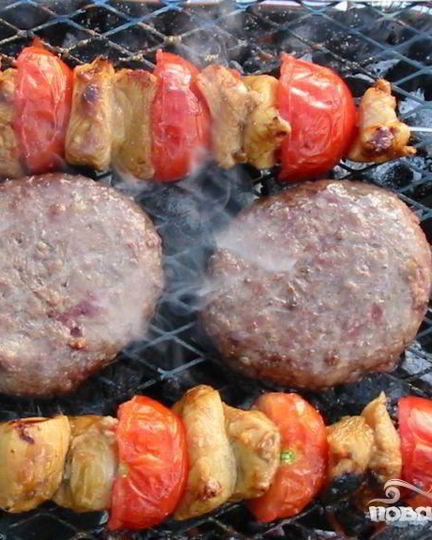 Рецепт шашлычков в меду и соевом соусе