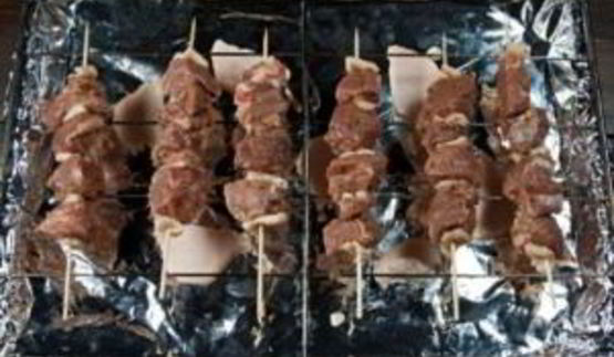 шашлык из баранины в духовке