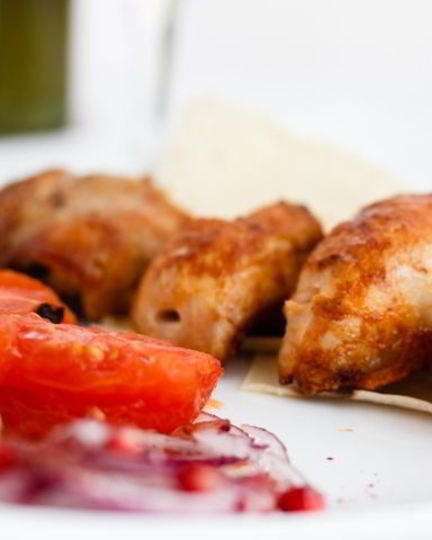 Рецепт шашлыка из курицы с овощами