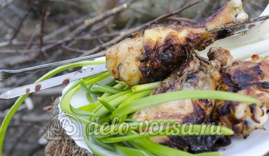 шашлык из курицы