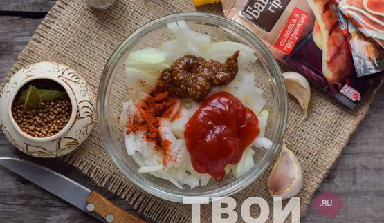 шашлык из печени