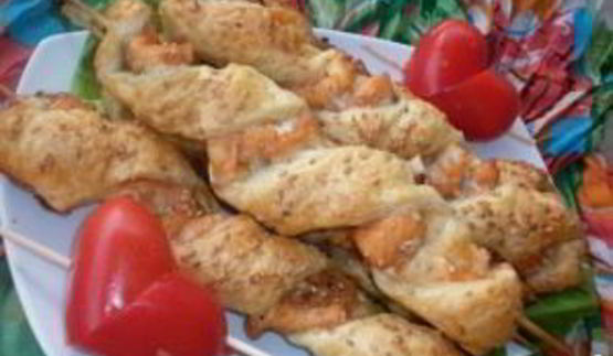 шашлык из рыбы в духовке