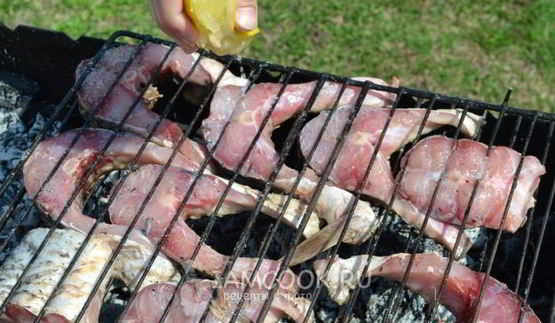 шашлык из сазана