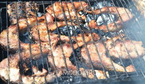 шашлык из сазана