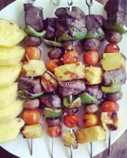 Рецепт шашлыка из свинины с ананасом