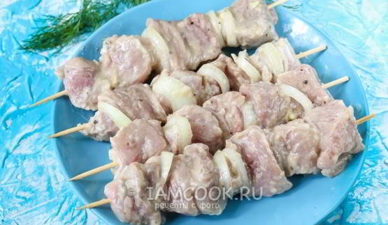шашлык из свинины в мультиварке