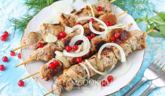 шашлык из свинины в мультиварке