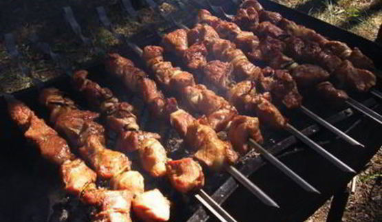 шашлык из свинины