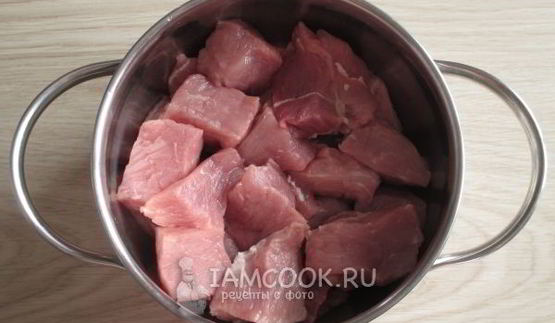 шашлык из свиного окорока