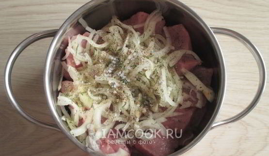 шашлык из свиного окорока