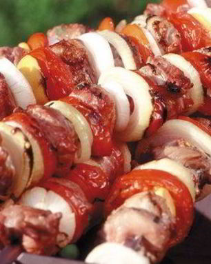 Шашлык из свиной шеи