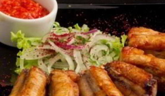 шашлык из свиных ребрышек