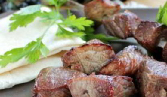 шашлык из телятины в пиве