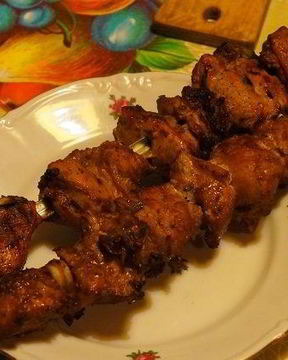 Шашлык из телятины