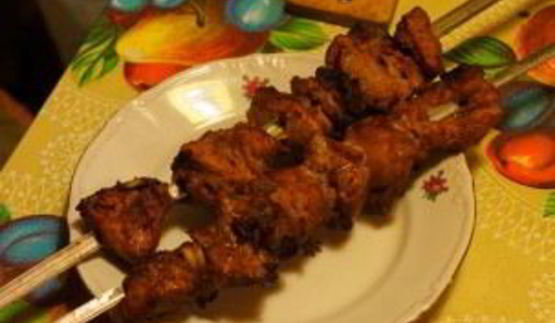 шашлык из телятины