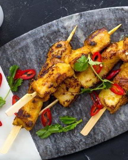 Рецепт шашлыка из трески по-азиатски
