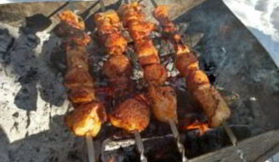 шашлык под водку