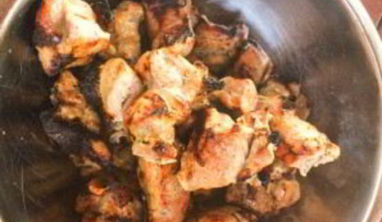 шашлык под водку