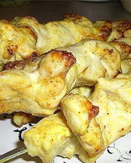 Рецепт шашлыка с лимоном