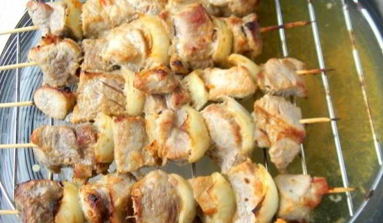 шашлык в аэрогриле