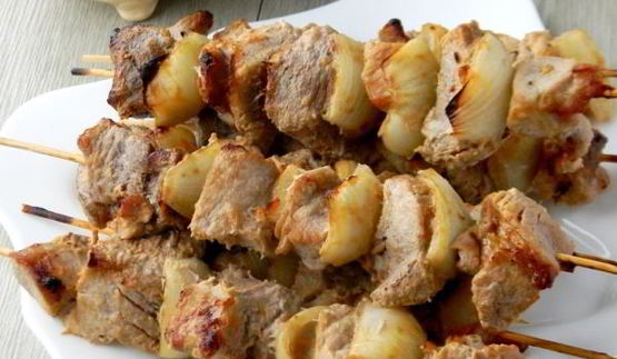 шашлык в аэрогриле