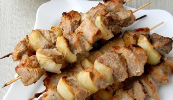 шашлык в аэрогриле