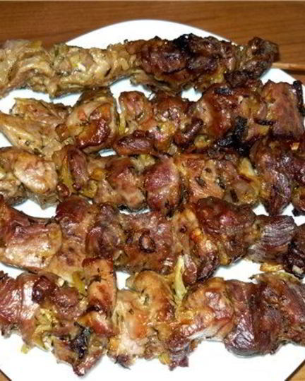 Рецепт шашлыка в духовке в банке