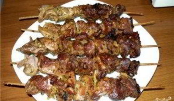 шашлык в духовке в банке