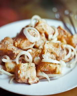 Шашлыки из рыбы