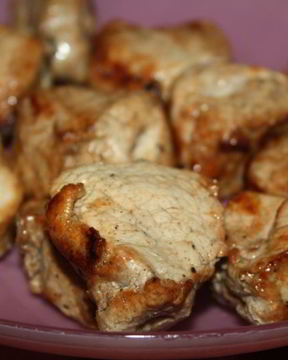 Экспресс-шашлык из свиной вырезки без маринования