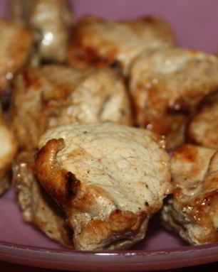 Экспресс-шашлык из свиной вырезки без маринования