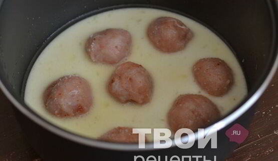 тефтели в сливочном соусе