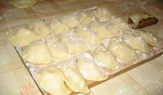 вареники с картофелем