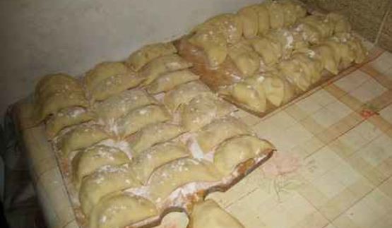 вареники с картофелем