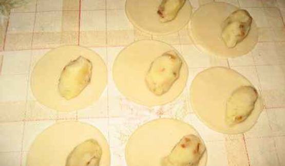 вареники с картофелем