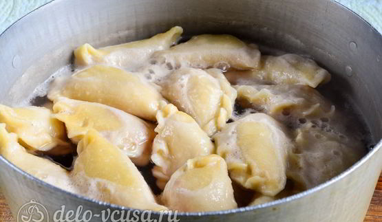 вареники с клубникой