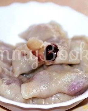 Вареники с вишней