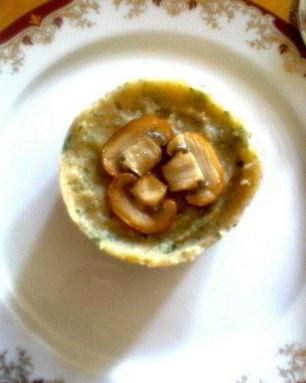 Зеленое картофельное пюре